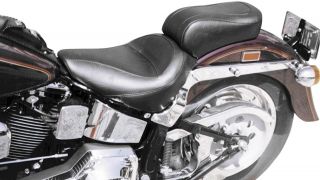 Harley - Davidson Fxstc Softail Custom 1986 - 1999 Vintage Seat One Piece By Mustang