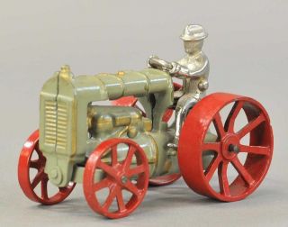 1930s Cast Iron ARCADE Toy.  FORDSON TRACTOR.  $$$ & 2