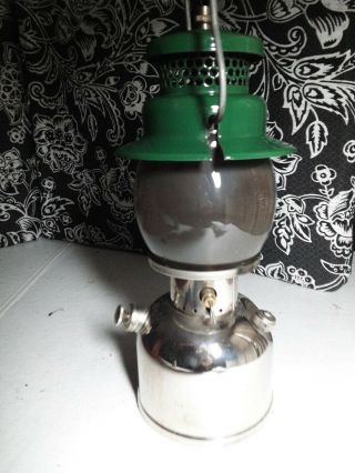 Vintage 1950 ' s Coleman Model 249 Sunshine of the Night Lantern/ broken glass 7