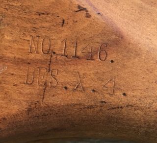 Antique Vintage WWI - 1920s 90 Inch Marshall Wooden Airplane Propeller 7