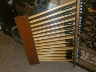 Vintage Hammond Organ 25 Note Bass Pedal board WILL FIT B3 C3 A100 A B C BC 2