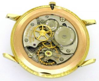 Jaeger LeCoultre 2291 vintage 18K YG mechanical mens watch - 2