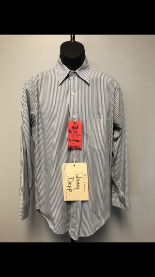 Johnny Depp’s Screen Worn Vintage Dress Shirt from the film “Public Enemies “ 2