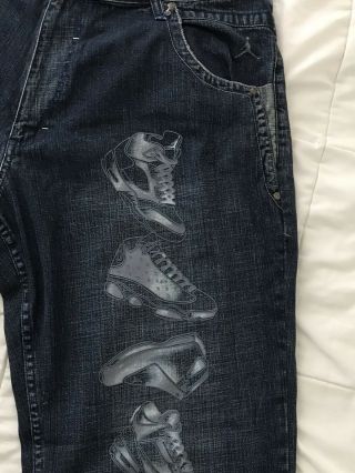 Vintage Air Jordan Jeans - French Blue 13 12 XIII XII - 38 X 34 4