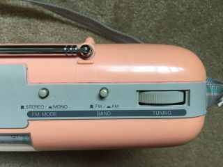 VINTAGE Sharp QT - 50 AM/FM Radio Cassette Player as seen in STRANGER THINGS 3 11