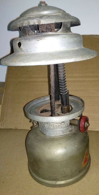 Vintage Extremely Rare Coleman 238b Lamp Lantern Kerosene Rapid Light Canada