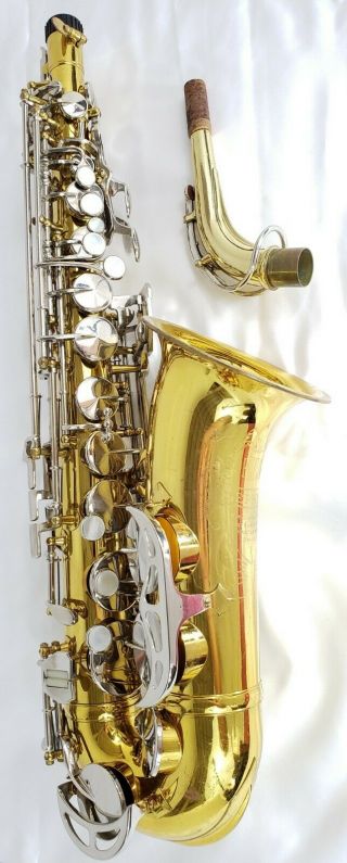 Vintage King Zephyr Saxophone With Case Serial 484910