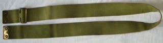 British Wwi - 1908 Pattern Webbing Soulder Strap - Dated 1915