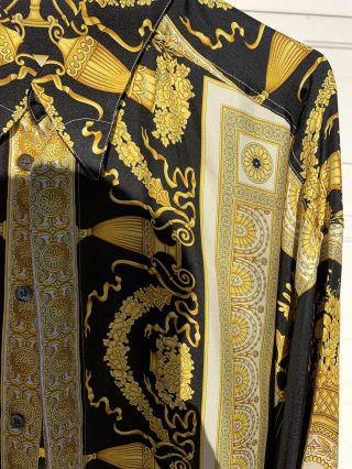 vintage gianni versace silk shirt 4