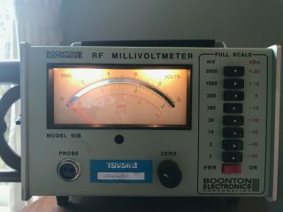 Boonton Electronics 92b Rf Millivoltmeter