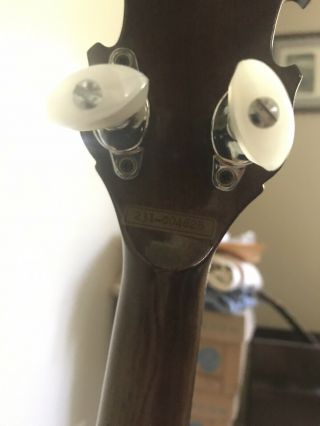 Vintage Aida 5 String Banjo With Hard Case 8