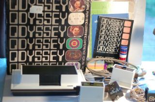 Vintage Magnavox Odyssey Video Game Console Run 1,  Overlays Box 1tl200