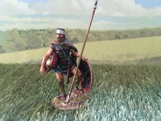 First Legion AG059 Hoplite with Bandaged Head and Dory Ancient Greece 6
