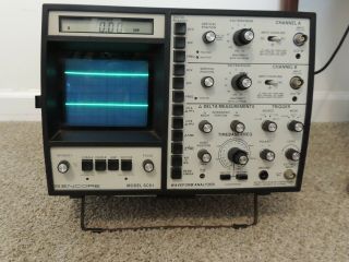 Vintage Sencore Sc61 Waveform Analyzer Oscilloscope Test Equipment