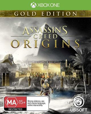 Assassins Creed Origins Rare Gold Edition Ancient Egypt Game Microsoft Xbox One