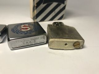 Vintage Zippo Advertising Singer Sewing Machine Lighter W/ Box NOS 7