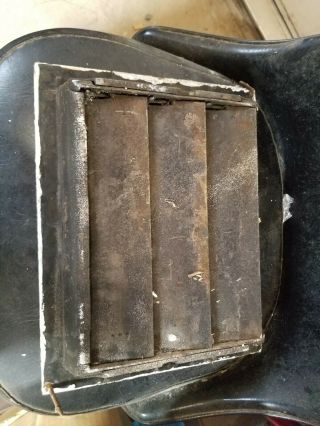 Antique cast iron heat grate register vent 2
