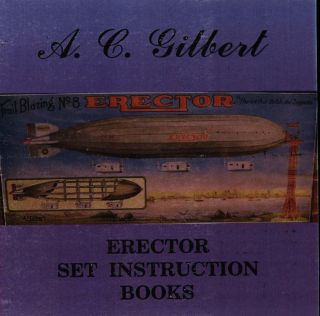 Gilbert Erector Set Instruction Sheets And Books On Dvd