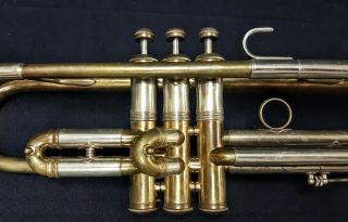 1946 Vintage Frank Holton & Co.  Model 48 Trumpet - Elkhorn Wis.  Usa