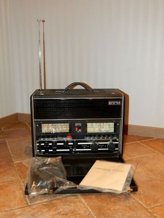 Rare Vintage Military Transistor Radio Inegral Old Stock