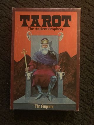 1973 Dynamic Design Industries Tarot Cards Vintage Dd - 13 Ancient Prophecy