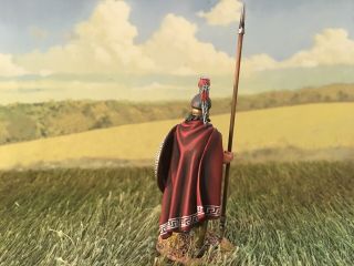 First Legion AG062 Hoplite Standing With Cloak and Dory Ancient Greece 3