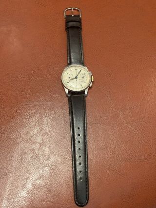 Rare Vintage Girard Perregaux Chronograph Pilots Wristwatch 3