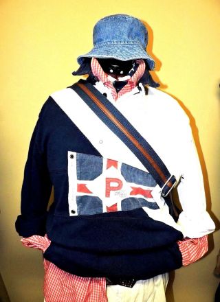 Ralph Lauren Vintage Pullover (Shelter Island) British Pennant Men ' s Size XXL 2