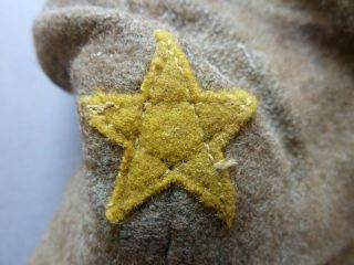 Japanese Wwii Soldiers Combat Field Cap,  Wool And Star,  Army