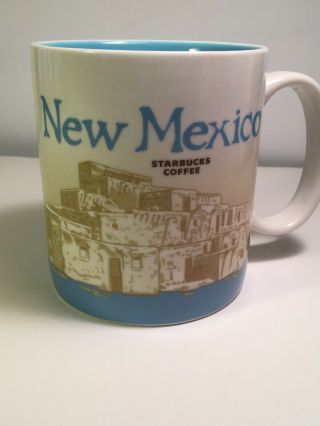 Starbucks Mexico 2010 16 Oz Coffee Mug Ancient Mayan Ruins Collector Series