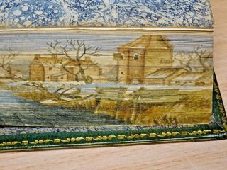 1799 The Seasons WITH EXQUISITE FORE - EDGE PAINTING Binding THOMSON Antique Book 4
