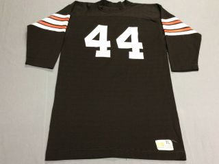 Vtg Cleveland Browns Russell Southern Durene Game Jersey Xl 44 Leroy Kelly