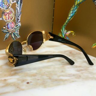 GIANNI VERSACE black Mod S64 Col 49L sunglasses as seen on Rihanna 3