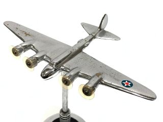 Trench Art Airplane Model Boeing B - 17 Bomber Deco Wwii