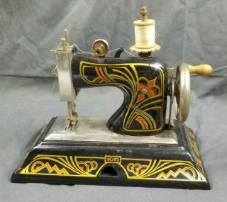 Vintage Metal Miniature Sewing Machine - Casige 1015 Germany - - Sku 070831