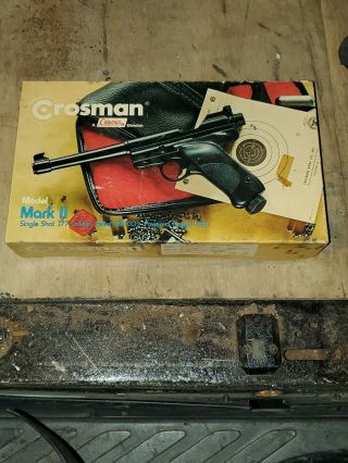 Vintage Crosman Mark Ii.  177 Pistol