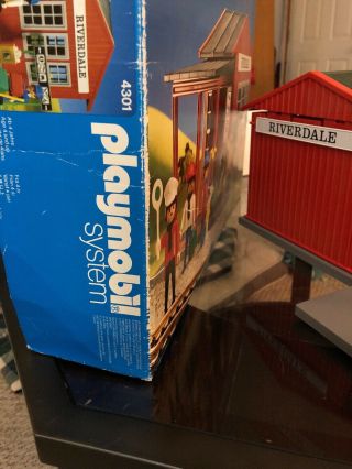 Playmobil Vintage Rare 4301 Riverdale Train Station 12