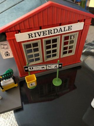 Playmobil Vintage Rare 4301 Riverdale Train Station 7