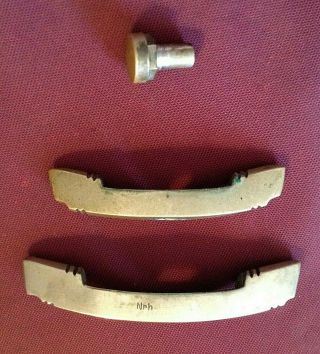 Rare Ww2 German S / A Dagger Handle Guards & Nut