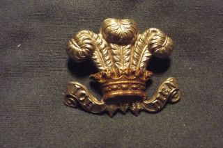 Ww I/post Ww I Collar Badge To The 3rd (prince Of Wales) Canadian Dragoons 1931
