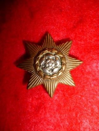 The East Yorkshire Regiment Collar Badge,  Churchill Ref.  481