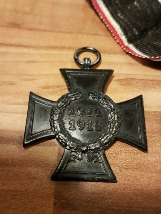 3 German War Merrit Cross Combatants,  Black widows,  Kyffhäuser medaille GREAT 2