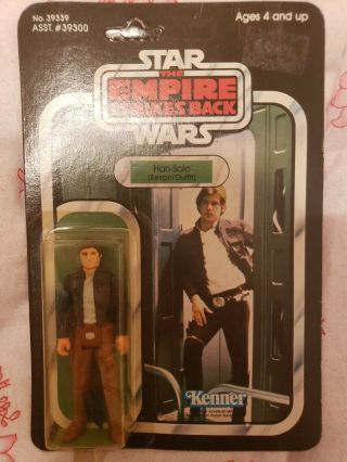Vintage Kenner Star Wars Action Figure.  Han Solo (bespin Outfit)