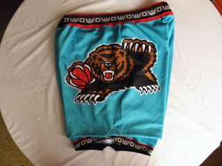 Champion Authentic Game Issued Vancouver Grizzlies Shorts Sz 48 90s Vintage Rare