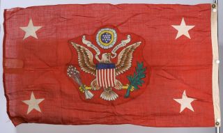 US Secretary of War Wool Flag 5