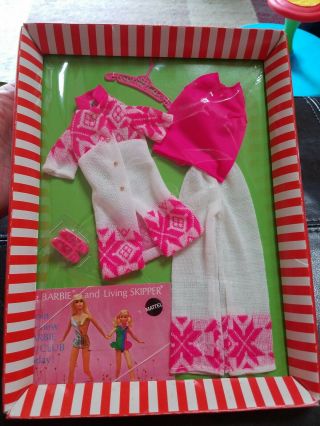 Vintage Barbie Outfit 3412 Fun Flakes Mib