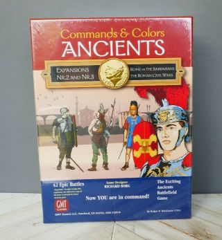 Gmt: Commands & Colors: Ancients: Expansions Nr 2 And Nr 3 - And
