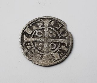 Silver Coin James I Ancient Medieval Templar Crusader - 12th Century