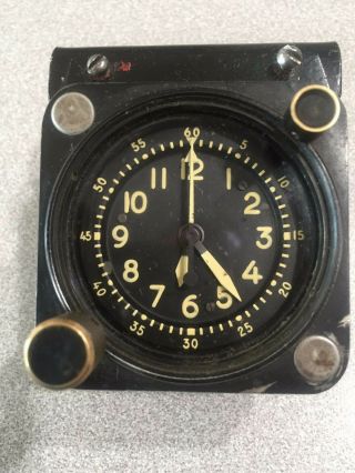 Vintage Waltham A13a - 1 Aircraft Mechanical Clock