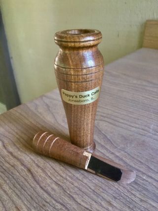 Albert “Pappy” Sturgeon IL Duck Call,  Vintage Hunting 3